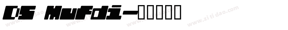 DS Mufdi字体转换